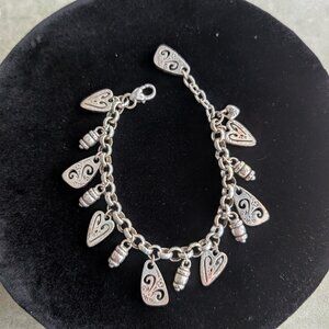 Brighton Retired Brazilian Heart bracelet